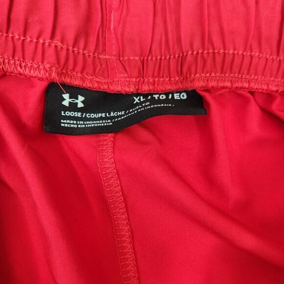 Under Armour Mens Big Logo 2 Pocket Weighted Hem Athletic Shorts XL - Picture 4 of 6